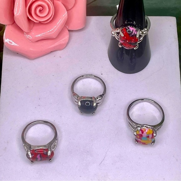 Colorful Bohemian Rings - Picture 3 of 4